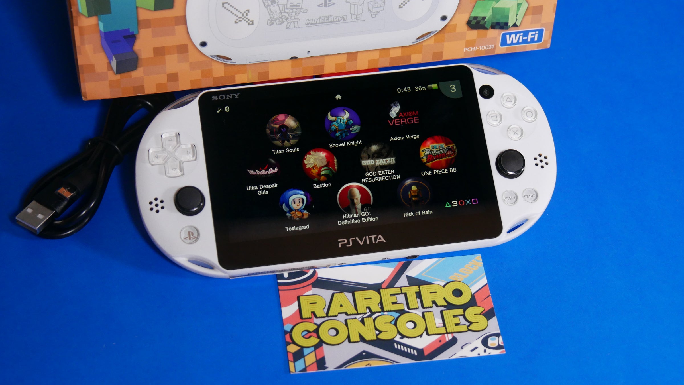 Minecraft Limited Edition PlayStation PS Vita Console - Japanese