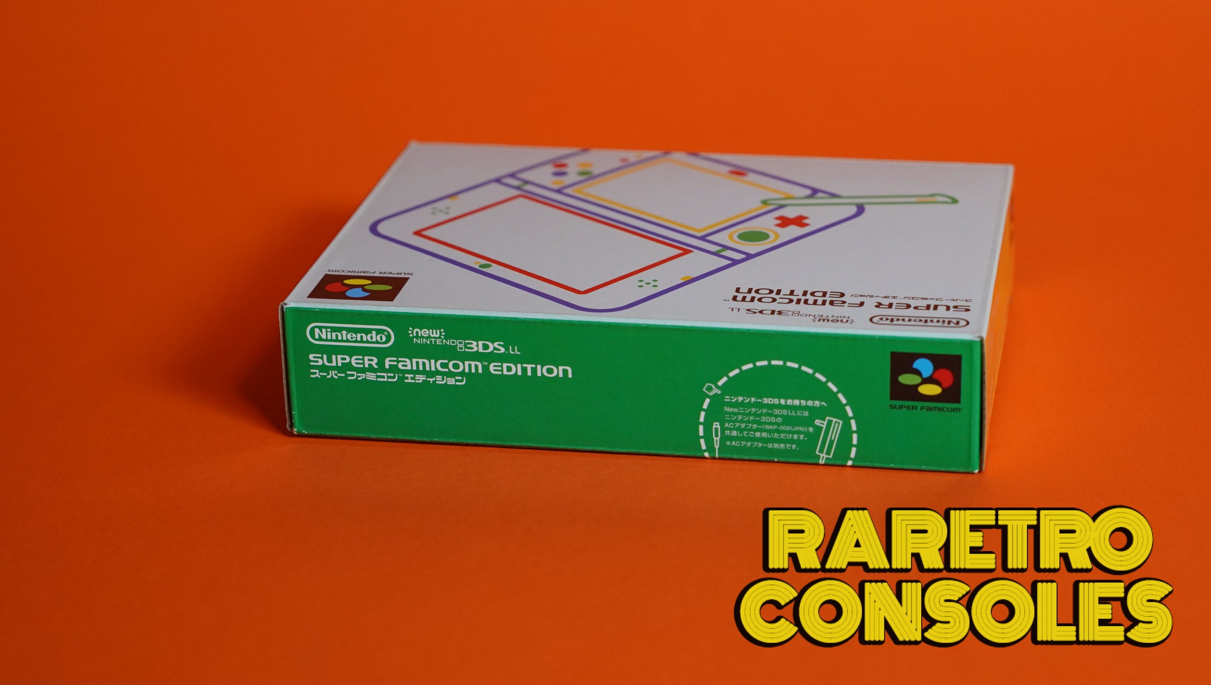 Super Famicom New Nintendo 3DS XL Special Edition with Box