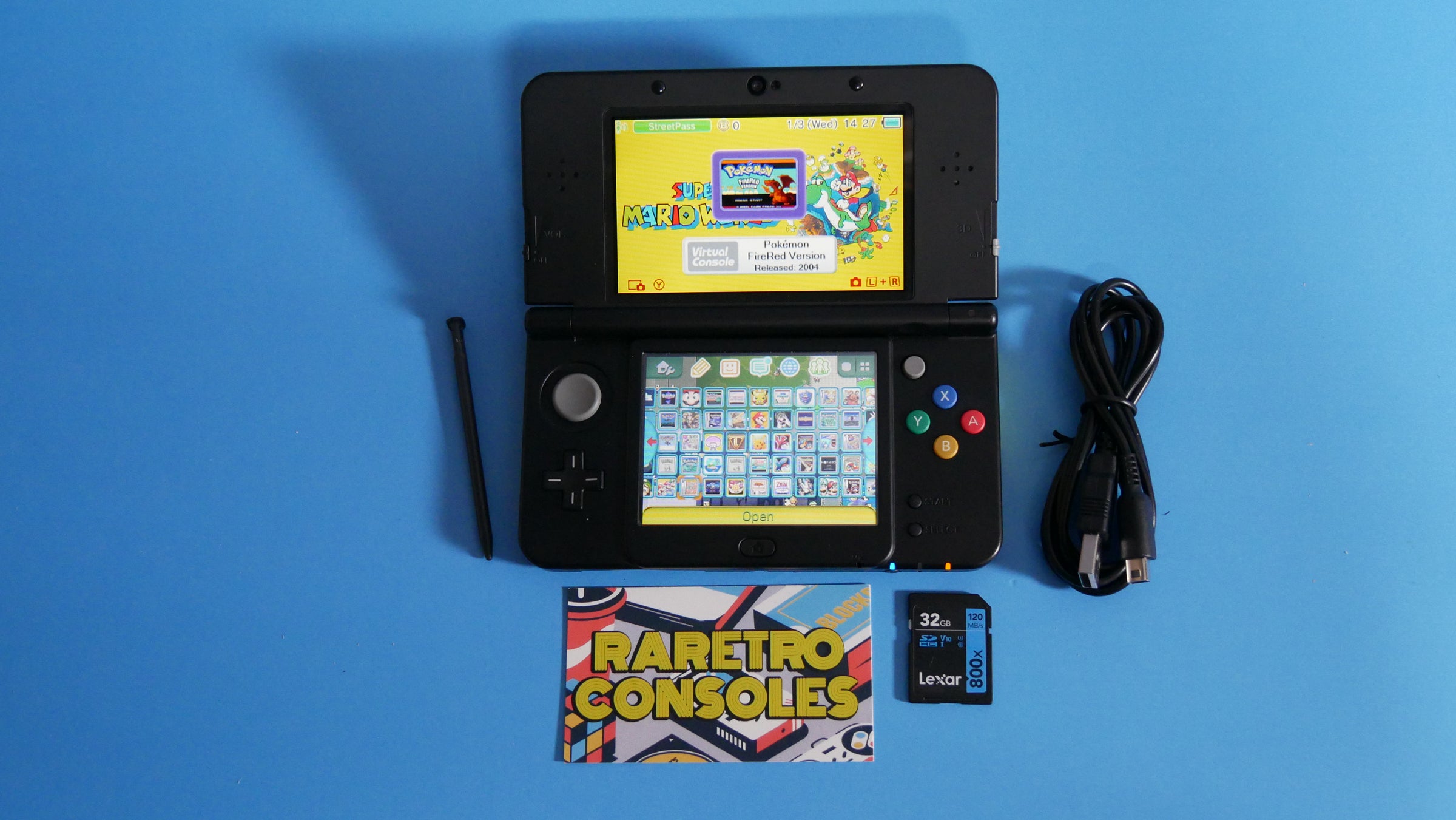 New Nintendo 3DS with Super Mario Bros. 30th Anniversary