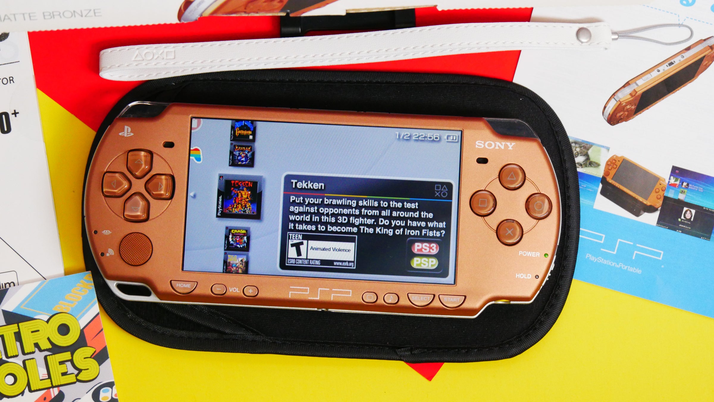 PSP 2000 ブロンズ Sony PlayStation Portable PSP 2000 Matte Bronze with box | Raretro