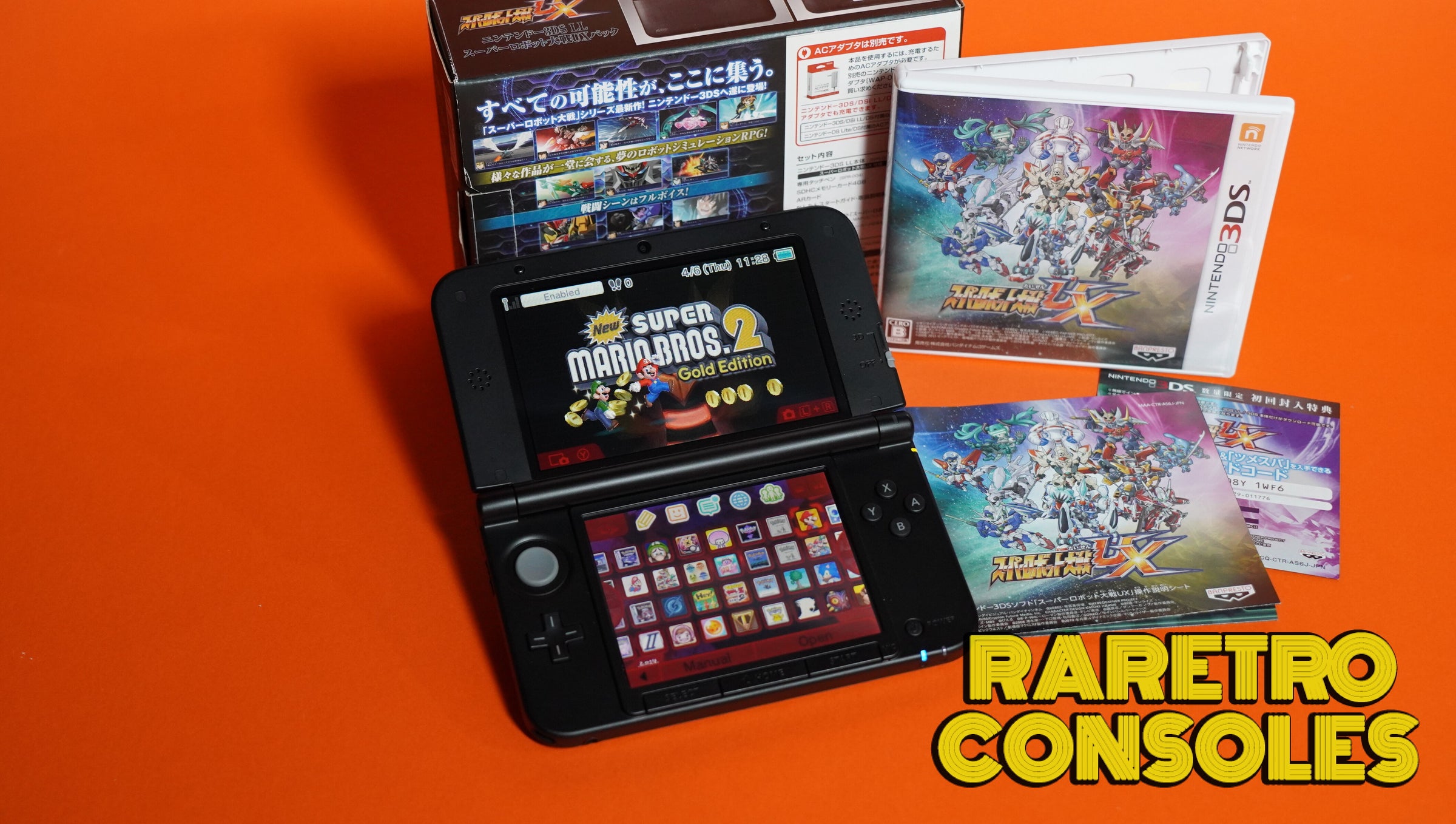Nintendo 3dsカセットセット Nintendo 3DS XL Super Robot Wars UX with Box | Raretro Consoles