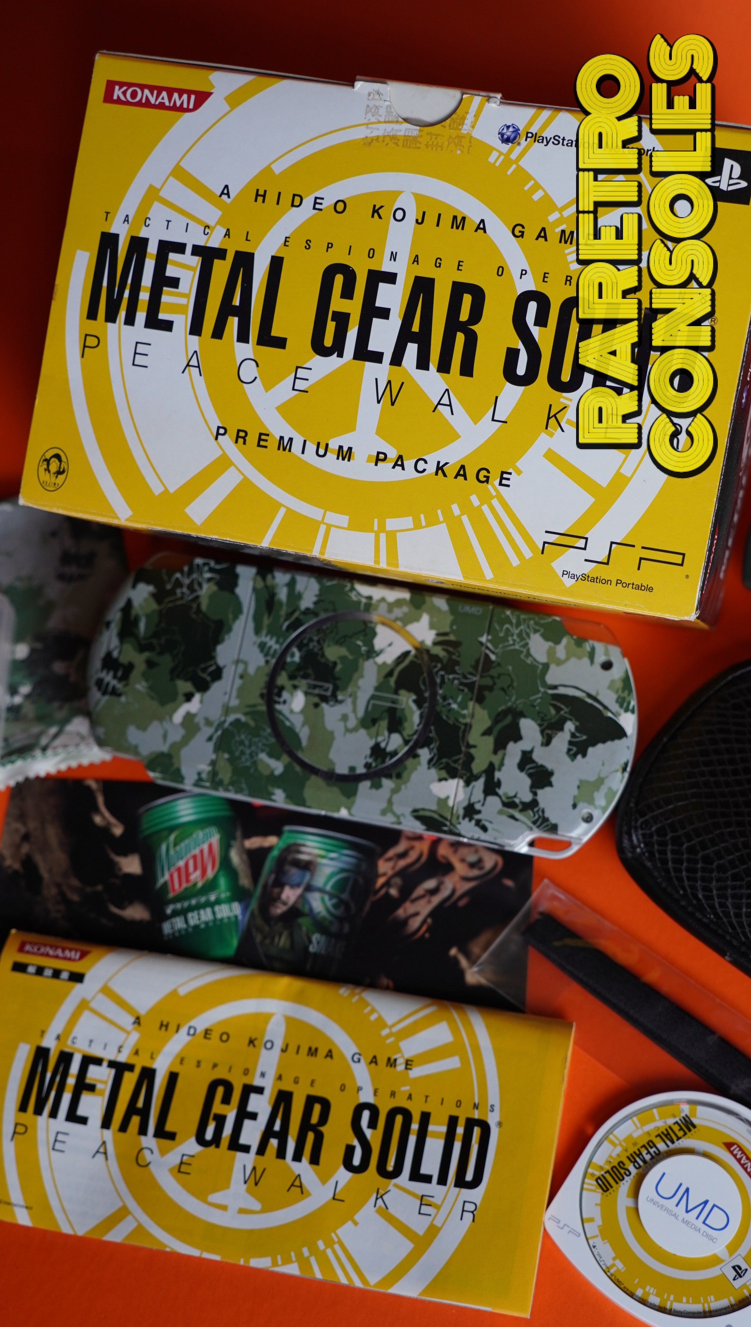 LGEARSOLID PEACE WALKER PP おまけ Found this promo in my old MGS Peace Walker case. Did anyone ever