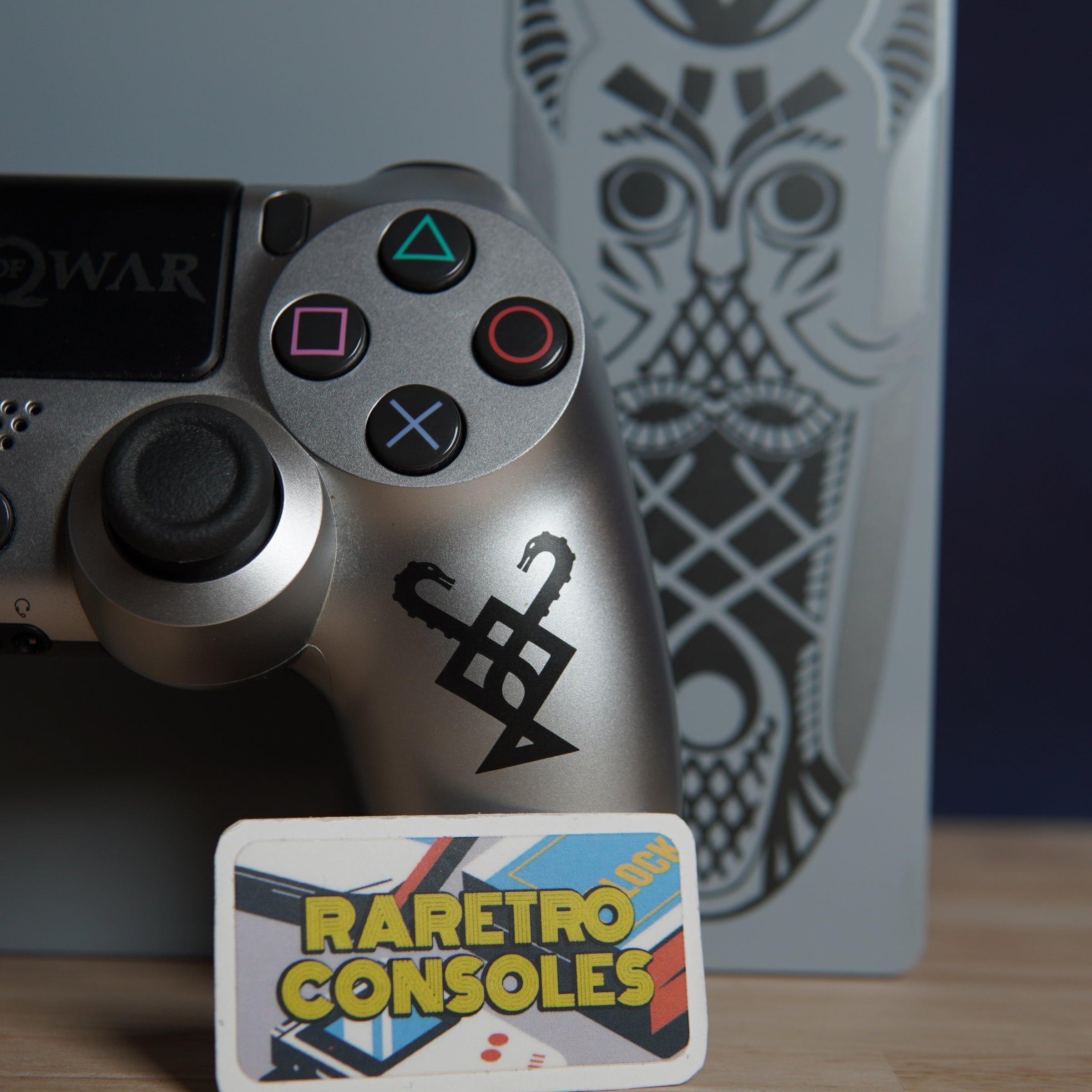 SONY - 【限定版】PS4 コントローラー (GOD OF WAR) Sony Dualshock 4 V2 God of War Edition PS4 Controller for