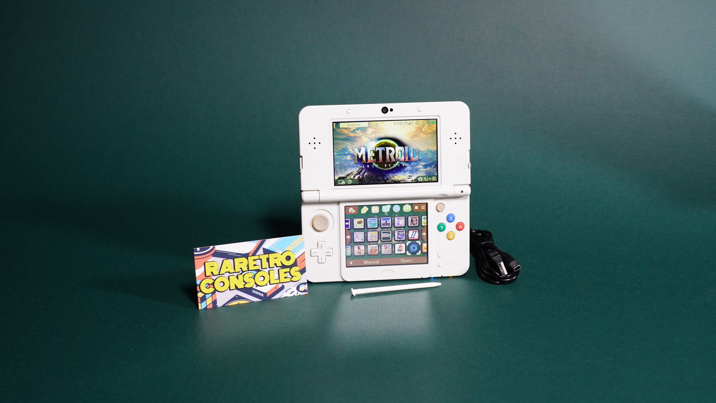 New Nintendo 3DS with Custom Legend of Zelda Plates