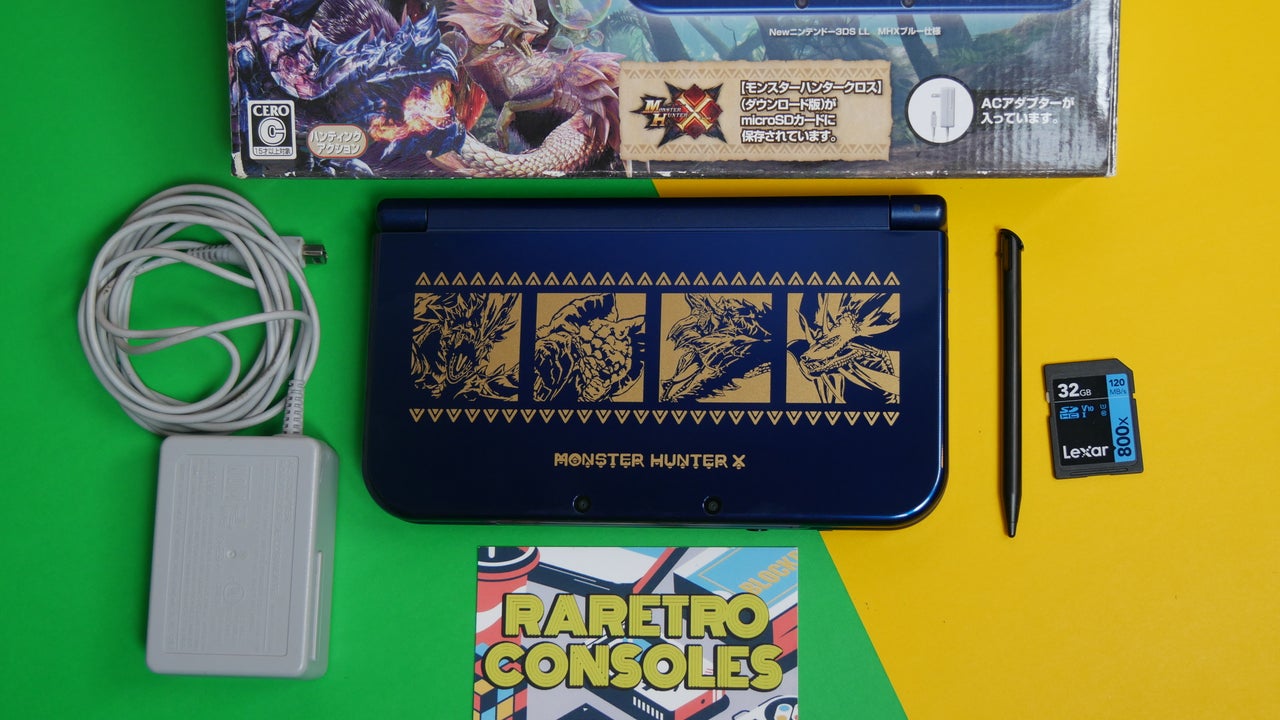 New Nintendo 3ds ll Monster Hunter X
