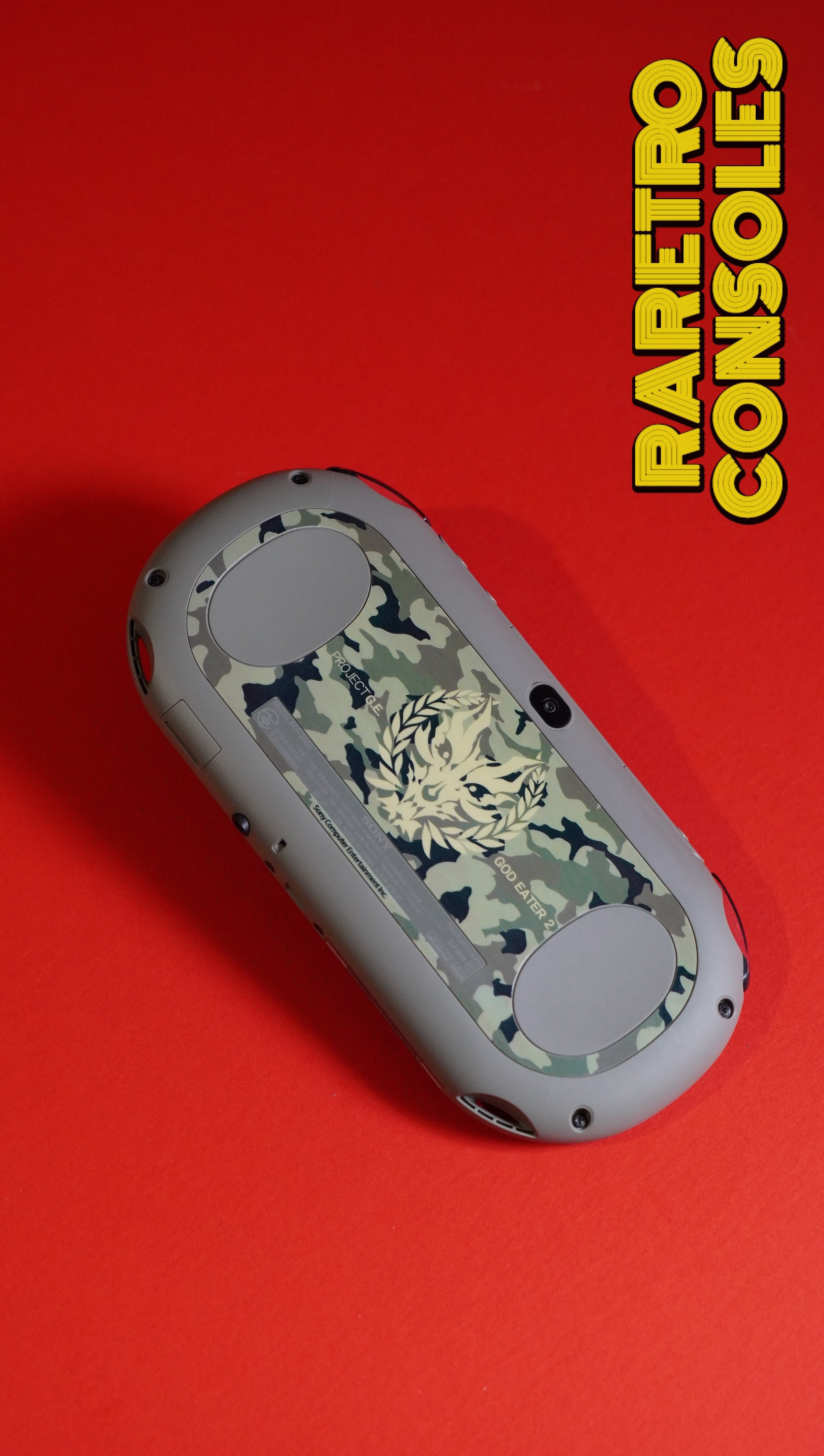 God Eater 2 Fenrir Sony Vita 2000 Console with Box | Raretro Consoles