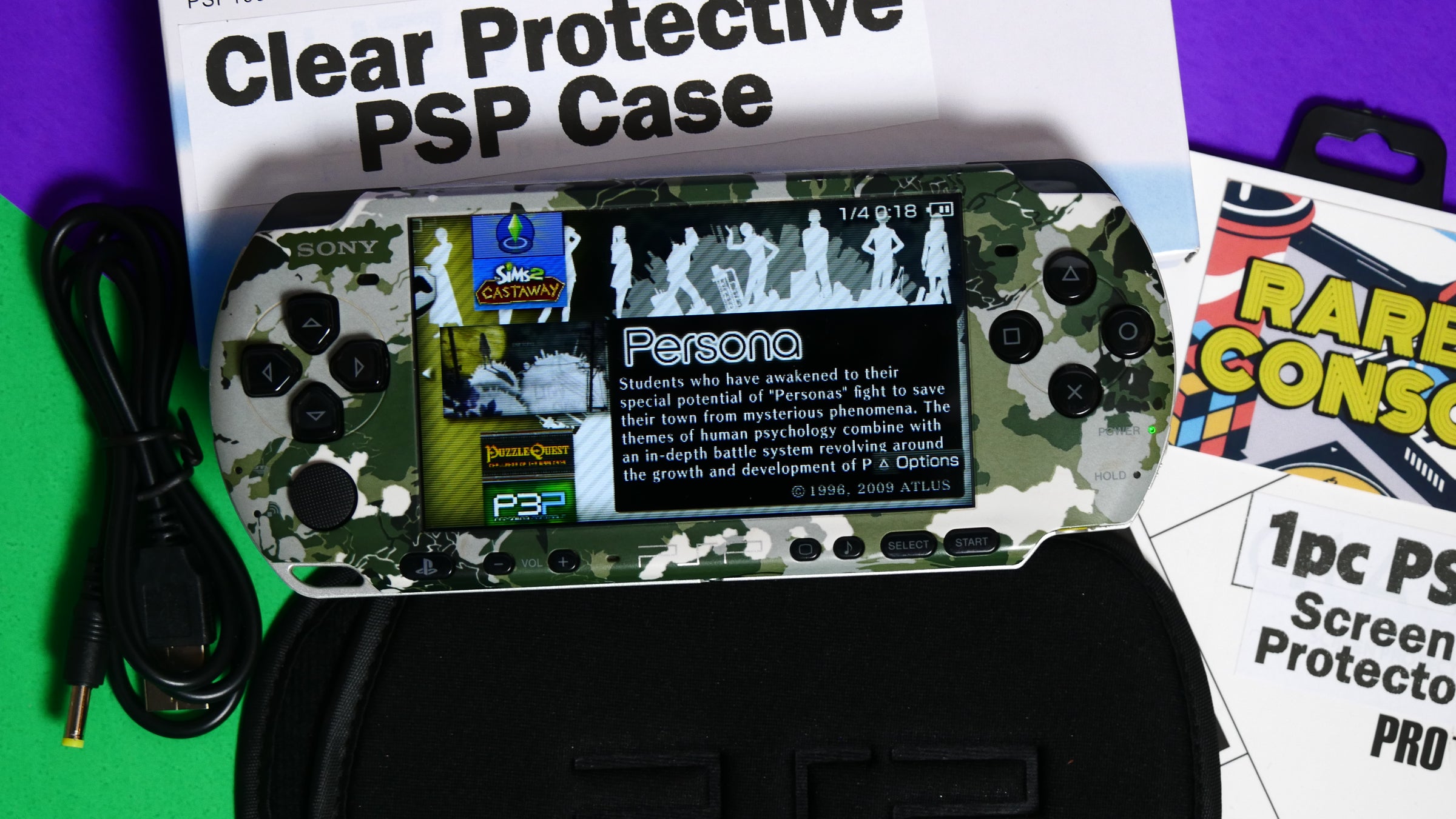 Metal Gear Solid Peace Walker Sony PSP 3000 Limited Edition