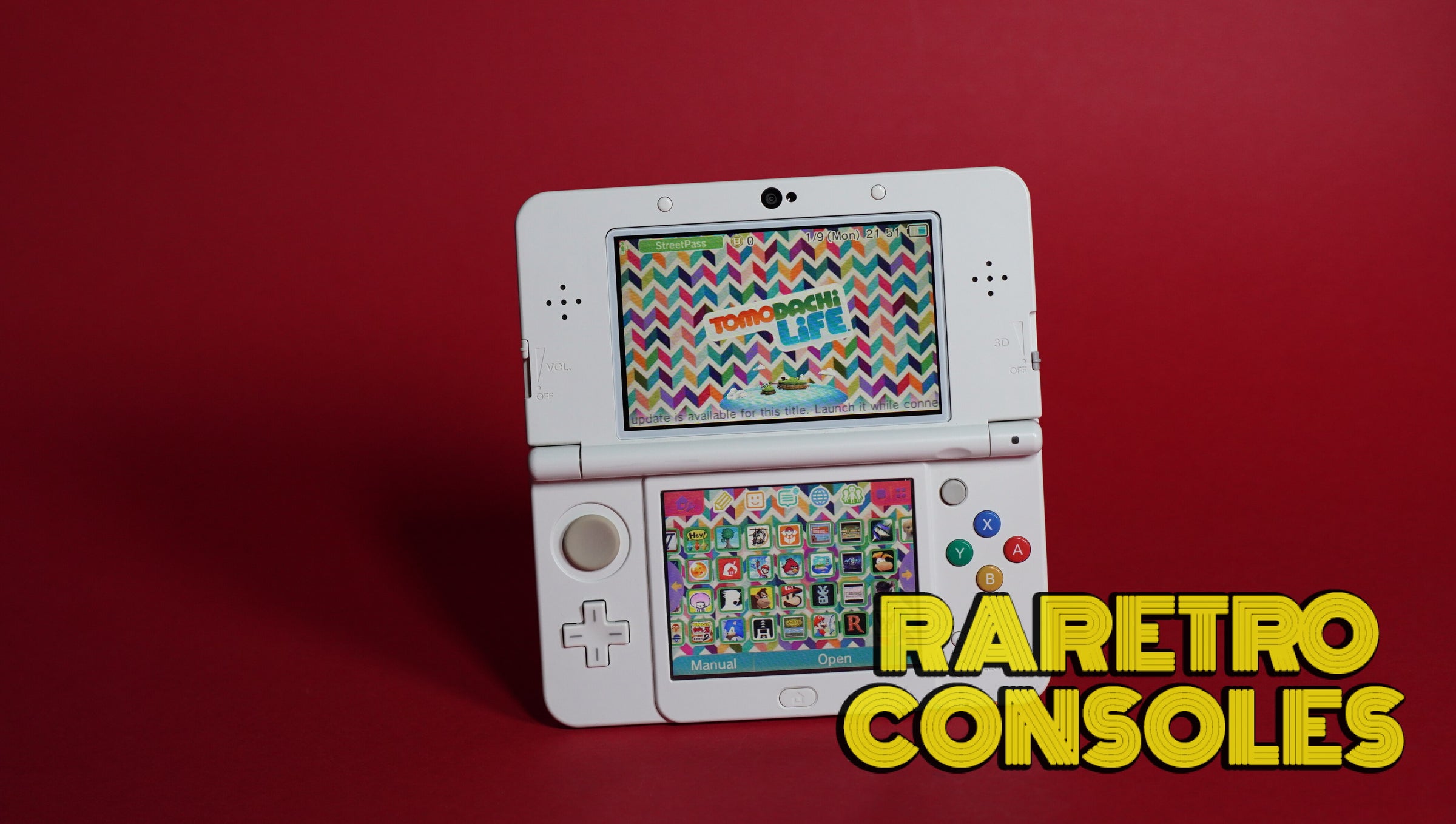 New Nintendo 3DS with No. 060 Splatoon Plates | Raretro Consoles