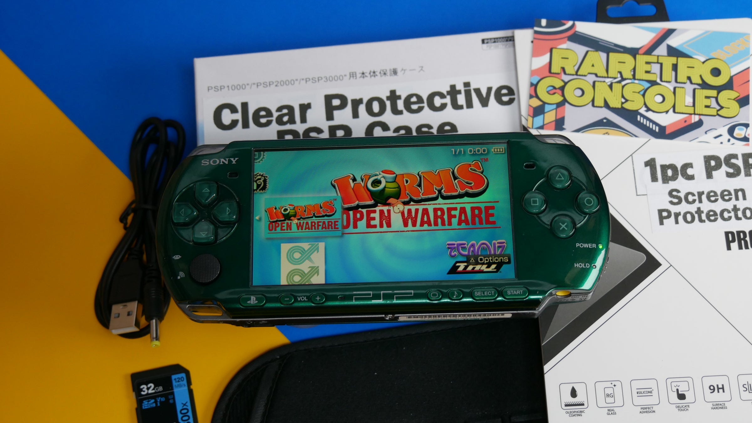 Sony PlayStation PSP 3000 Spirited Green | Raretro Consoles