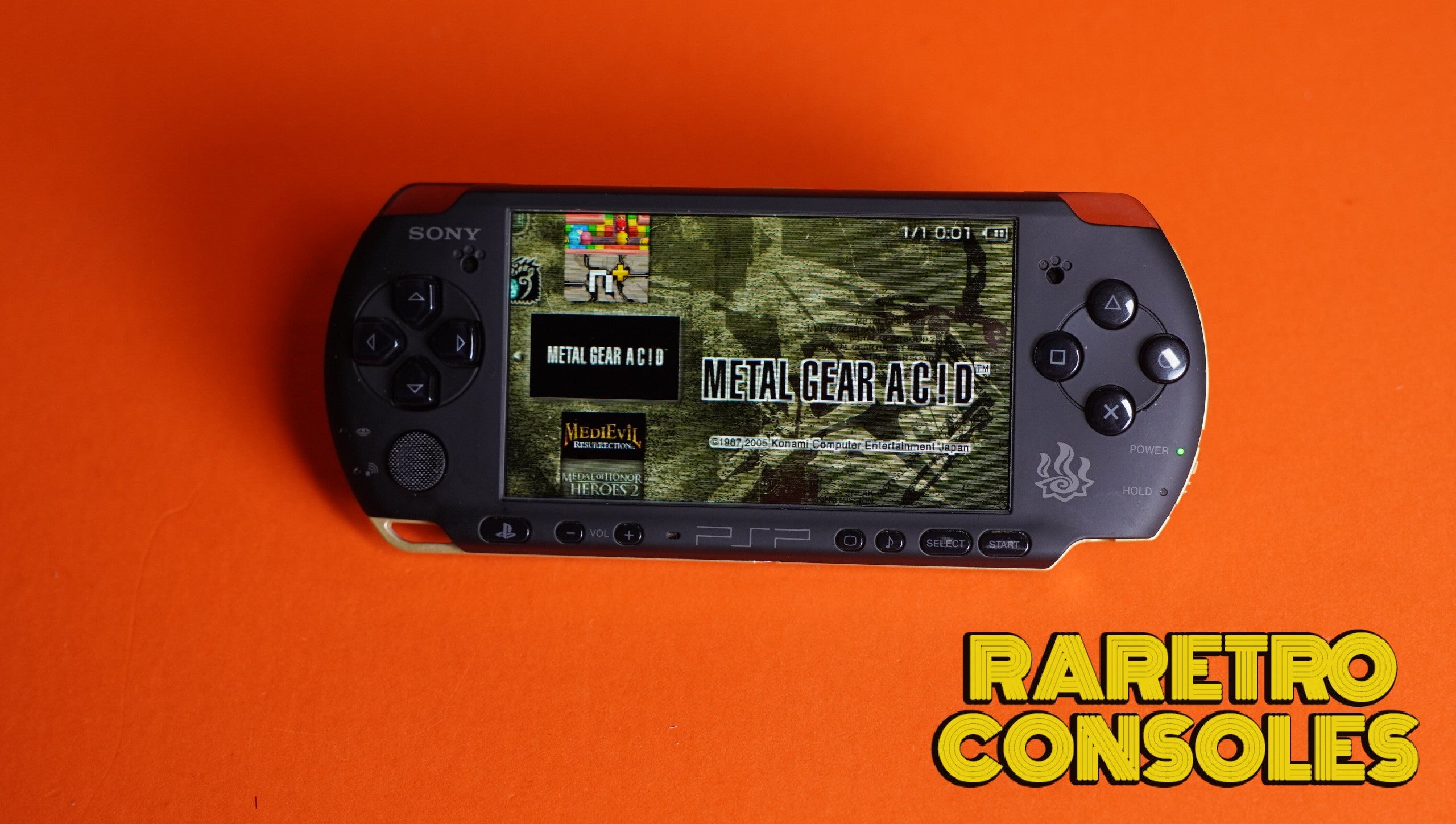 PSP 3000 Monster Hunter 3rd Matte Black Japanese Limited Edition
