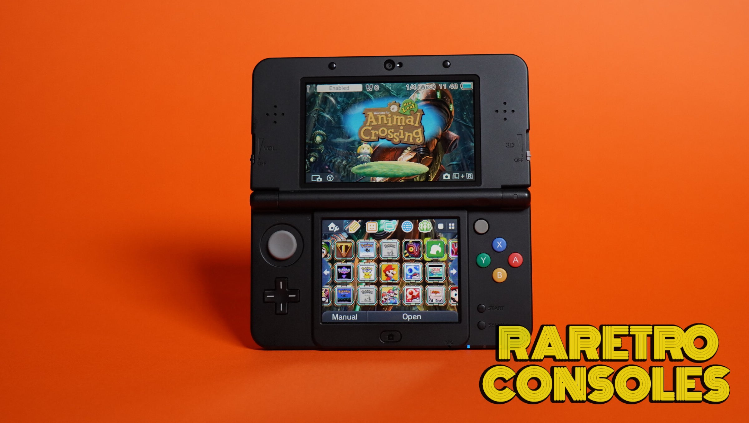 New Nintendo 3DS with Custom Starfield Plates | Raretro Consoles
