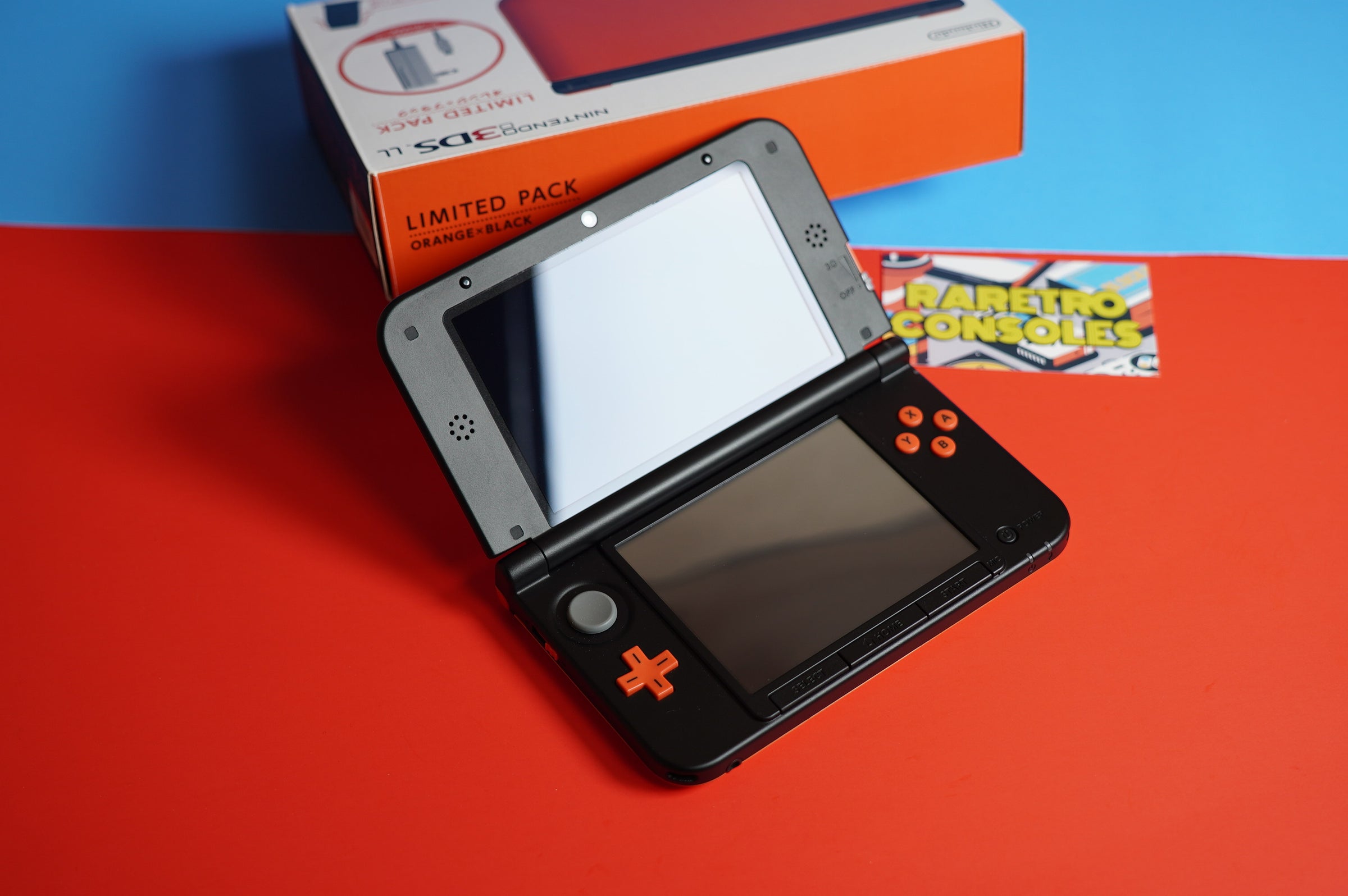 3dsll  　新品未使用 3dsll オレンジ 新品未使用 Nintendo 3DS XL LL Console Orange Black