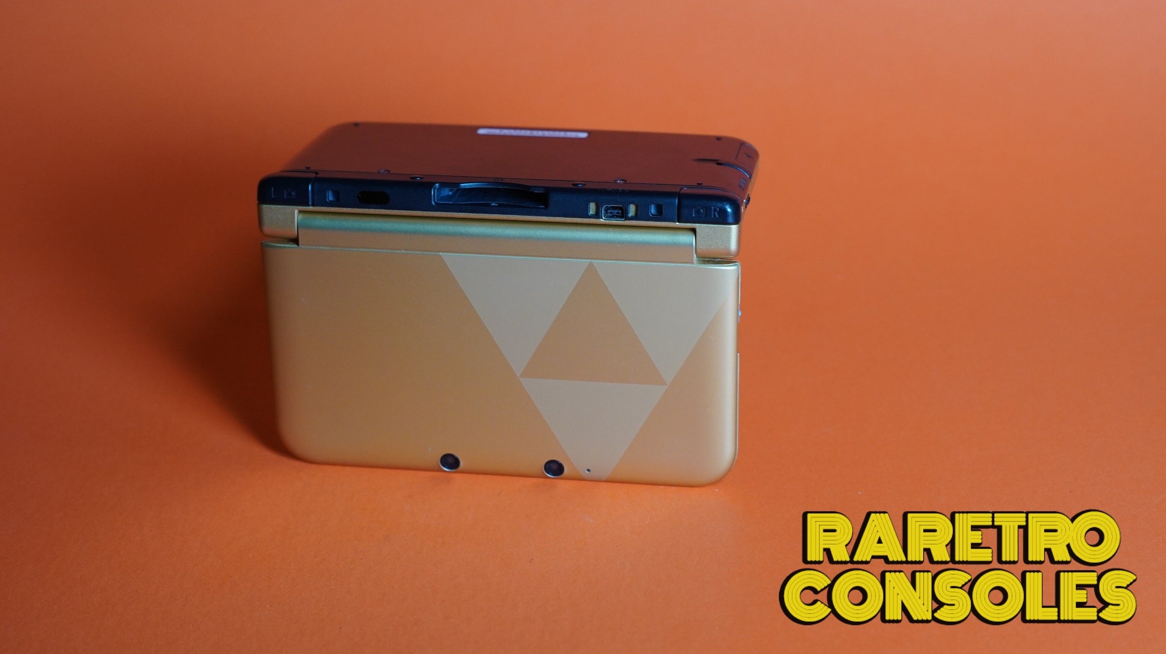 The Legend of Zelda Triforce Gold Nintendo 3DS XL | Raretro Consoles