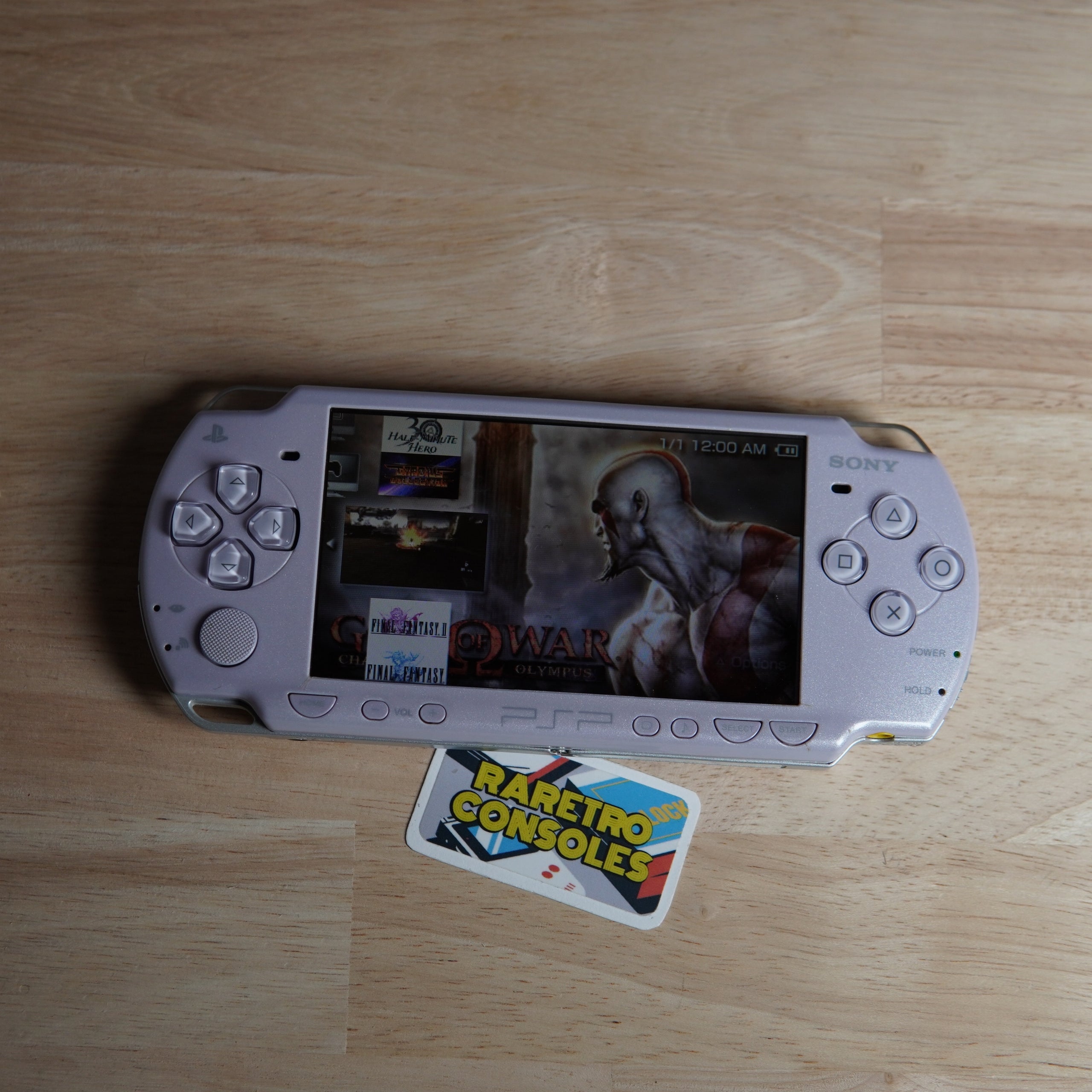 Sony PSP 2000 Lavender preloaded outlet with games/movies