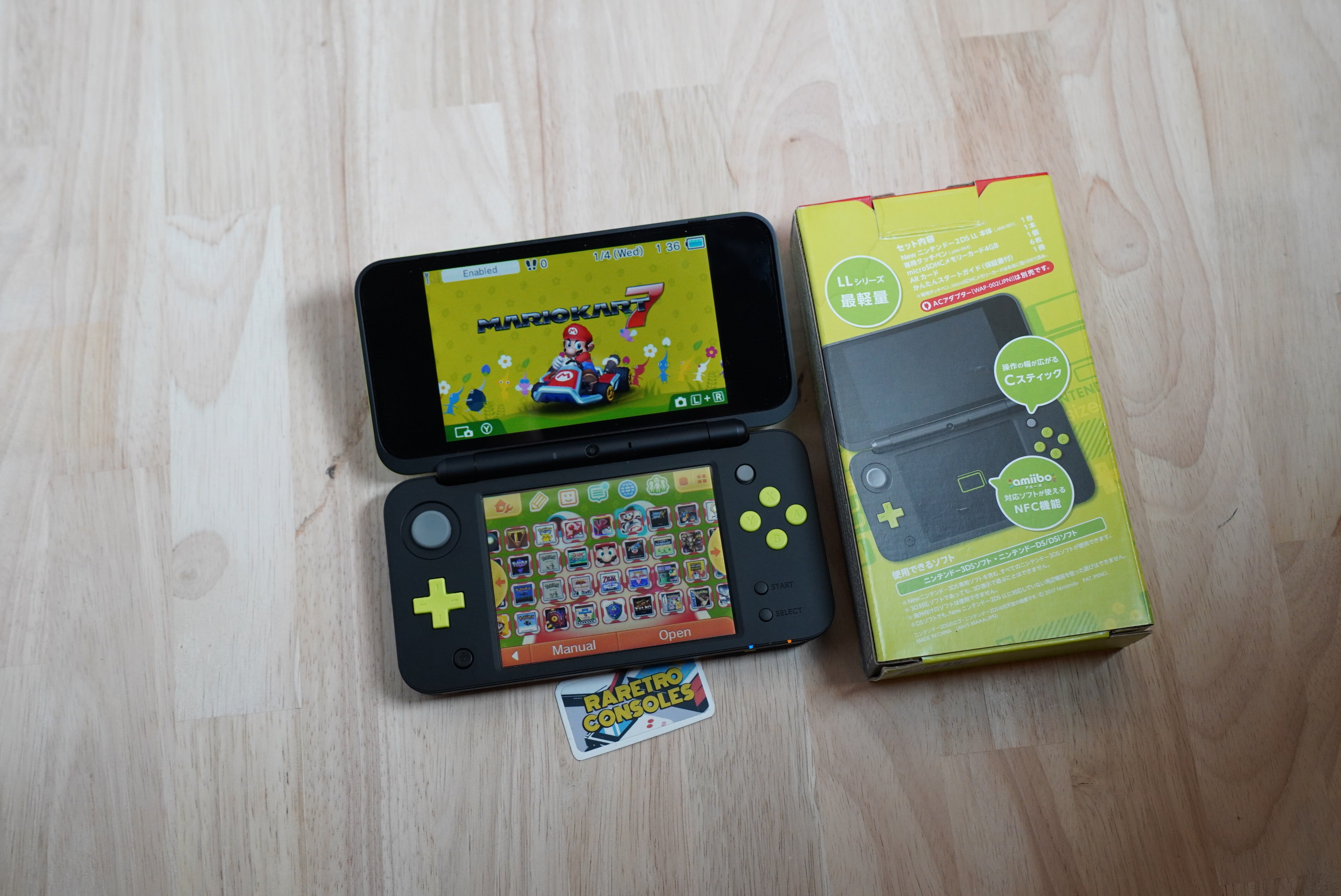 値下げ】【中古】NEWニンテンドー2DSLL ＆ 3DSソフト6本セット