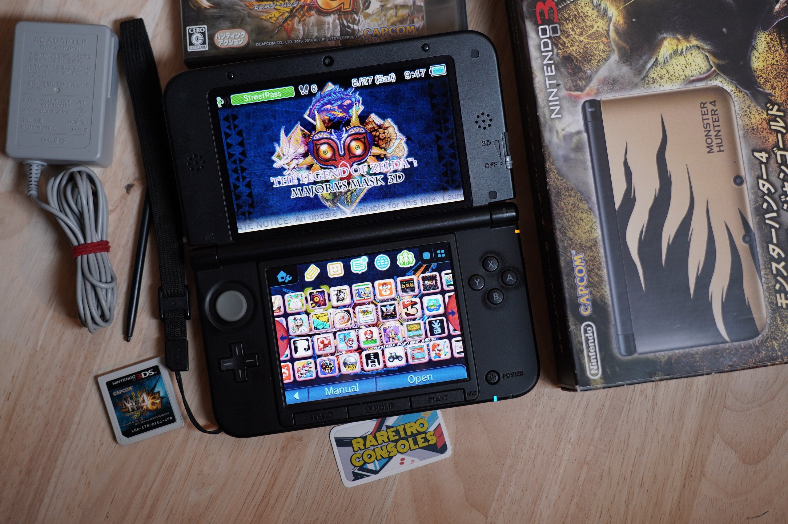Monster hunter 3ds console hotsell
