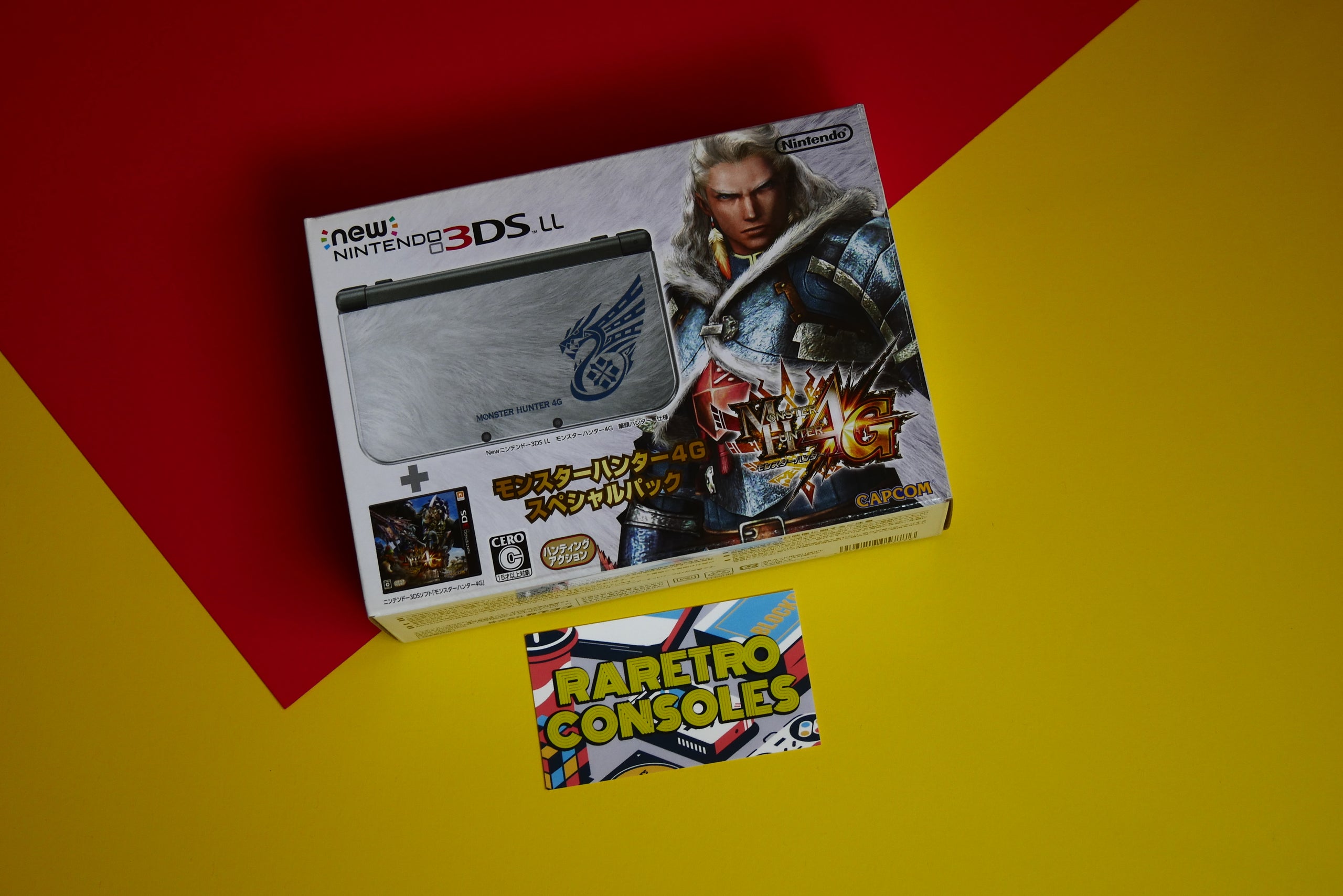 Dual IPS Nintendo New 3DS XL Monster Hunter 4G with Original Box | Raretro  Consoles