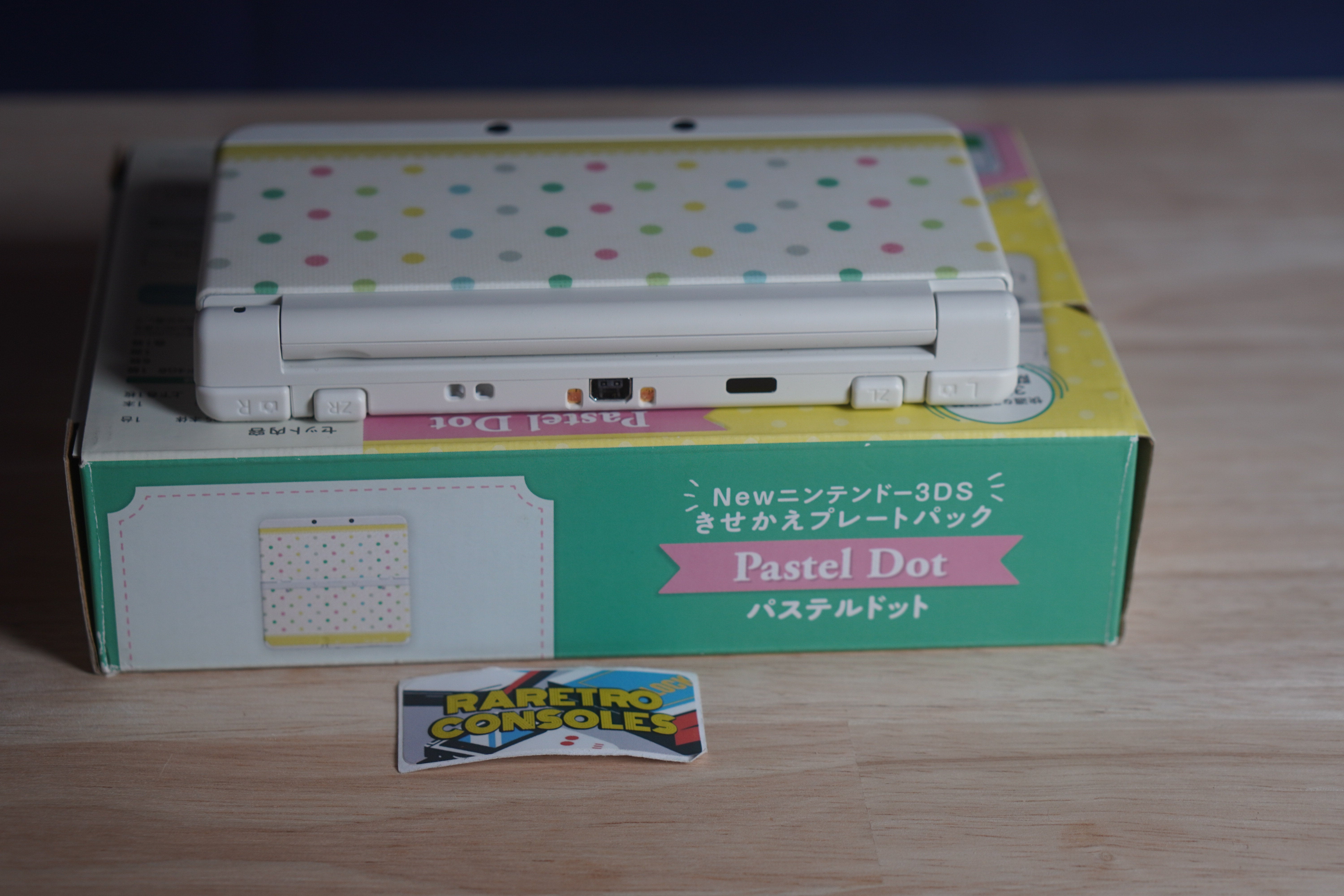 New 3ds きせかえプレートパック パステルドット 欠品有｜テレビゲーム