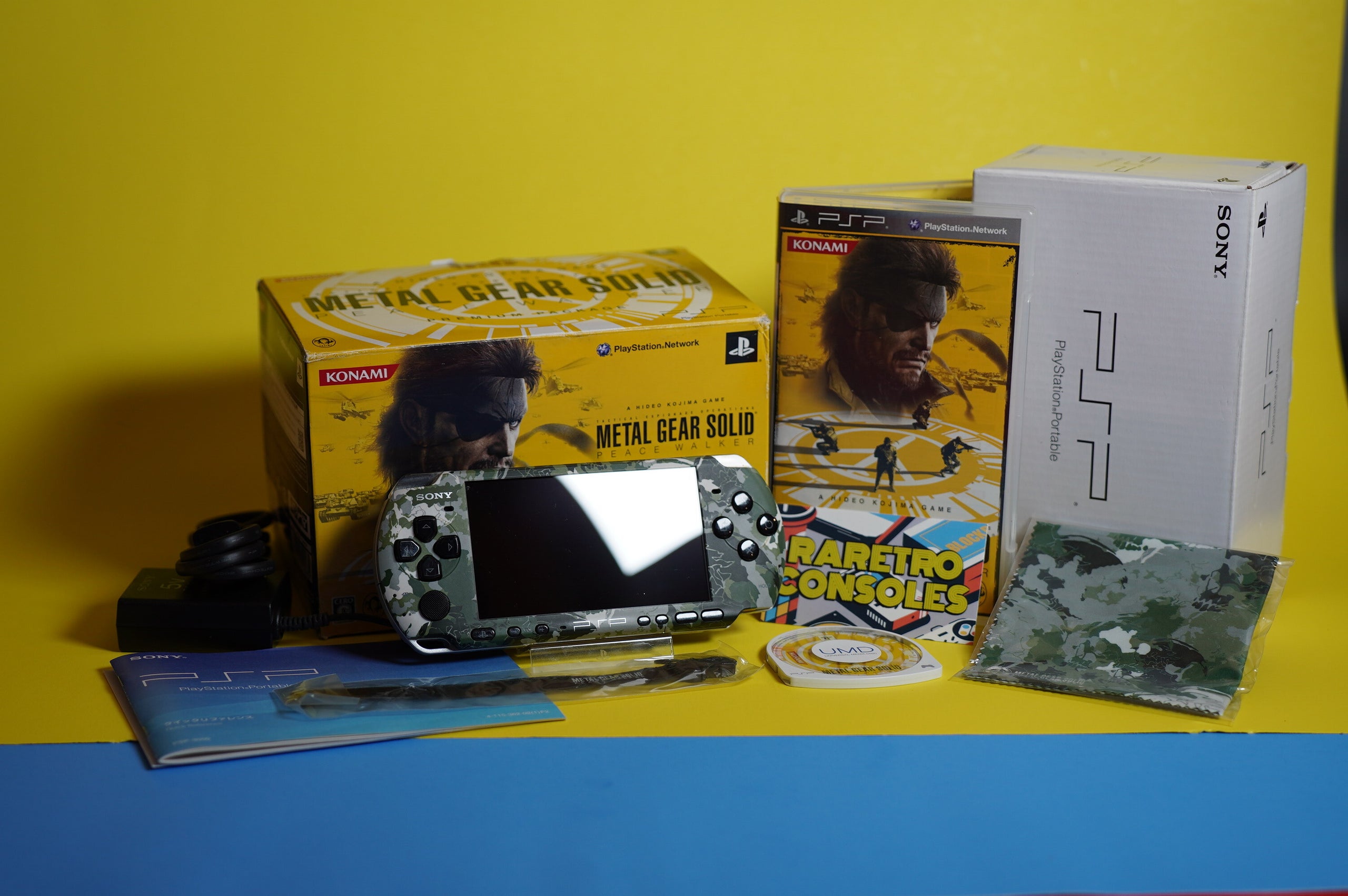 Metal Gear Solid Peace Walker Premium Package Limited Edition PSP 3000 |  Raretro Consoles