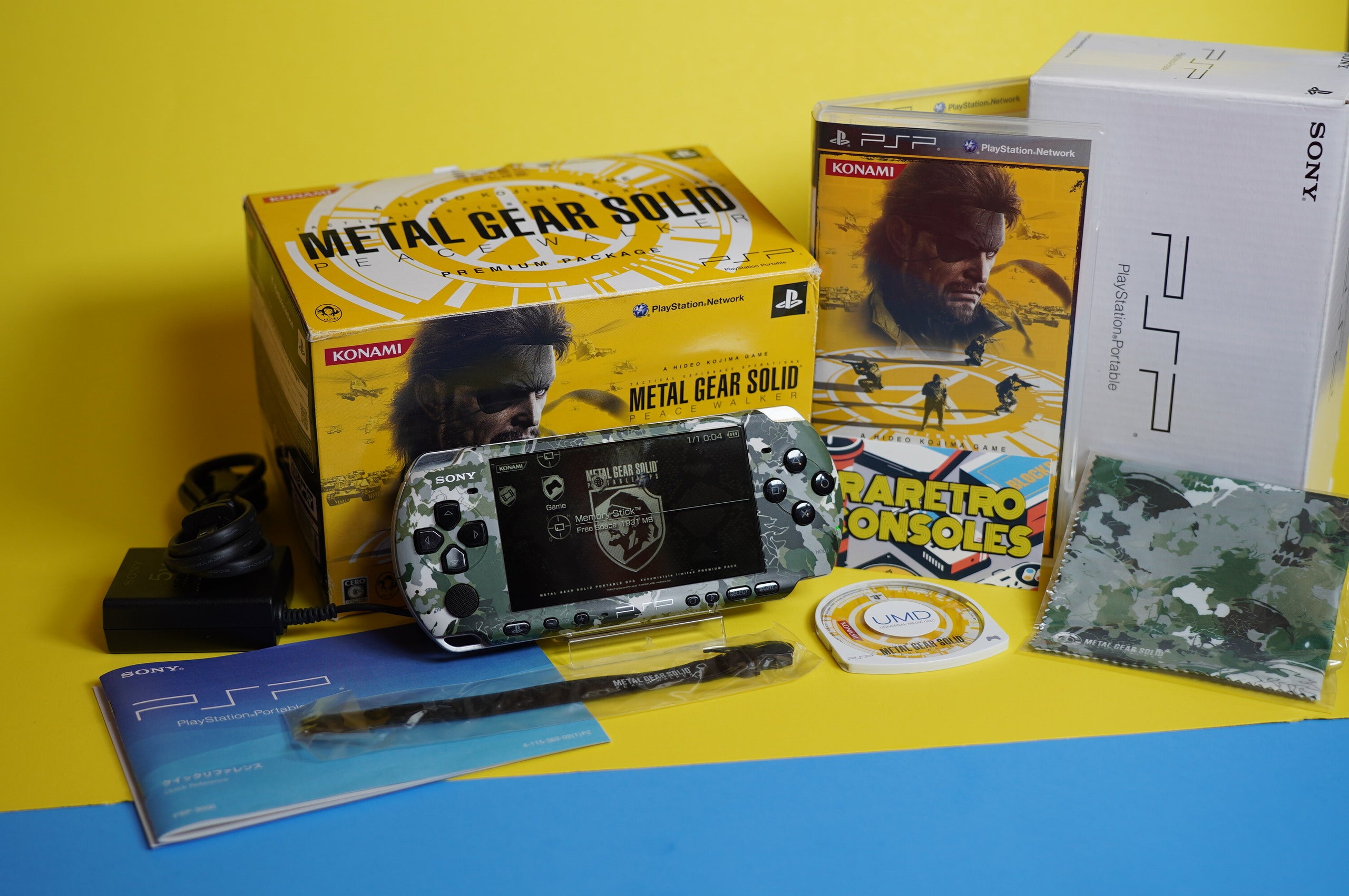 Metal Gear Solid Peace Walker Premium Package Limited Edition PSP 3000