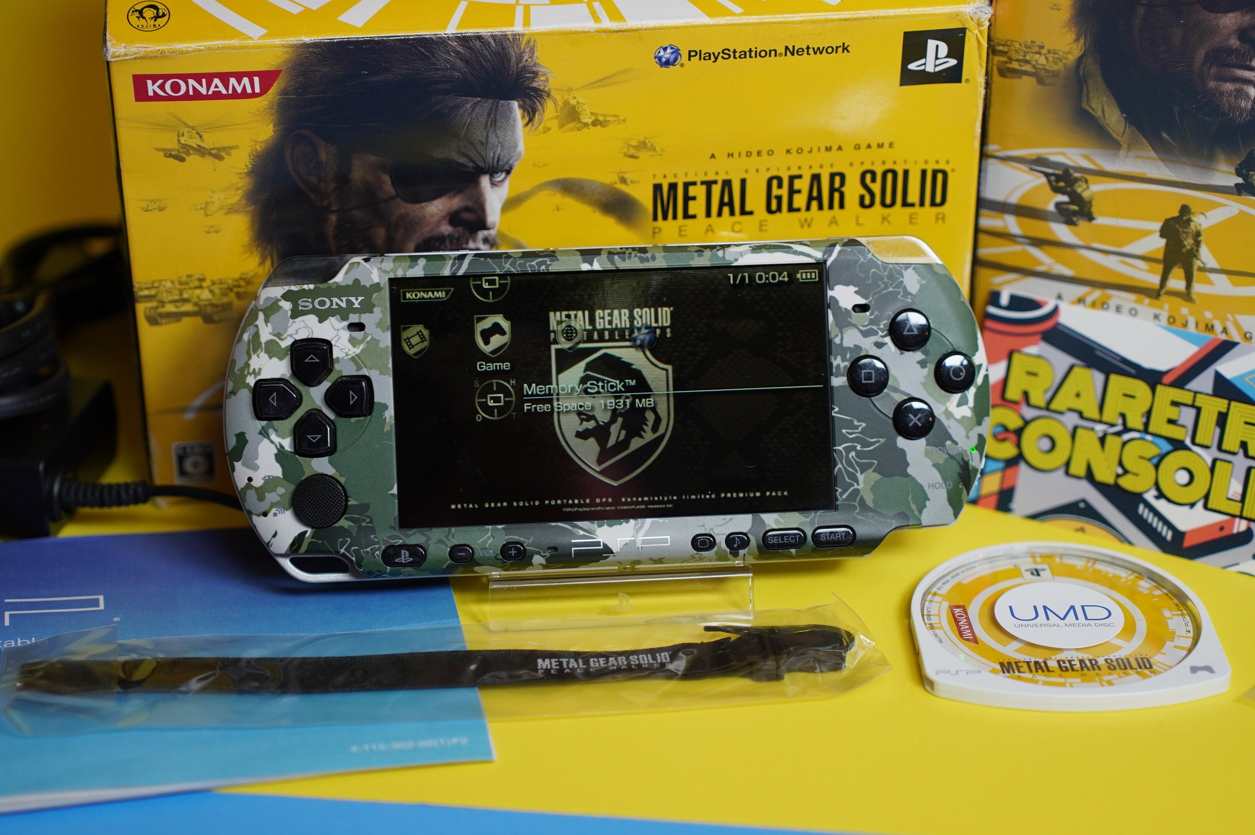 Metal Gear Solid Peace Walker Premium Package Limited Edition PSP 3000