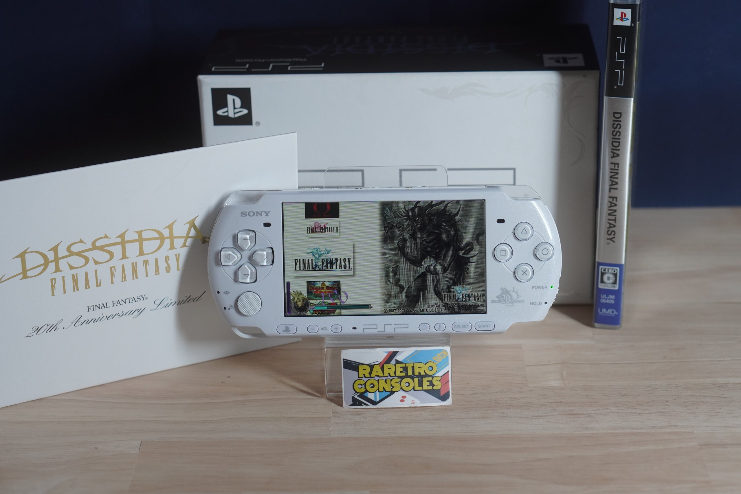 Sony PSP 3000 Final Fantasy Dissidia 20th Anniversary Edition